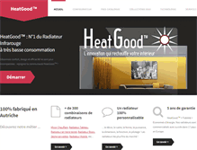 Tablet Screenshot of heatgood.com